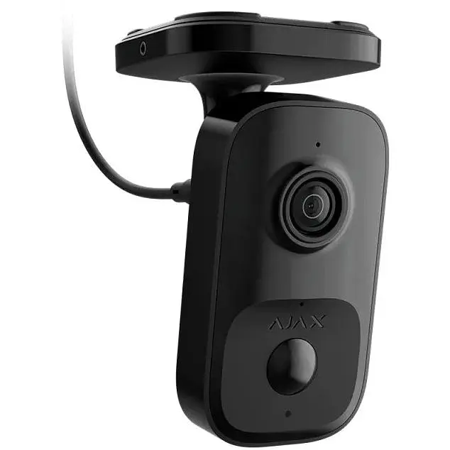 Камера відеоспостереження Ajax IndoorCam, внутрішня, 4мп, 110° вертикальний 60° горизонтальний, іч 8м, штучний інтелект, wi-fi, чорна - фото 3