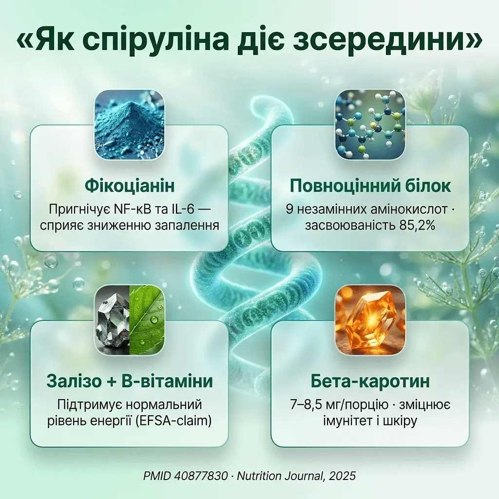 Спіруліна у порошку 100 г - фото 4