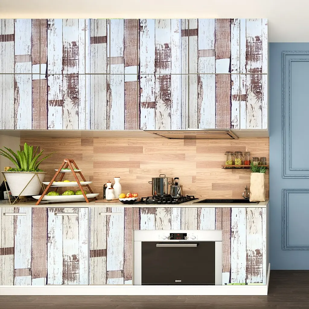 Самоклеюча плівка Sticker Wall SW-00001266 Морквяна 0,45х10м - фото 5