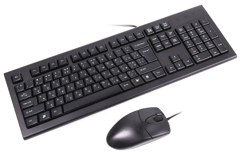 Комплект (клавиатура + мышь) A4Tech KRS-8520D USB Black (KRS-8520D Black) - фото 5
