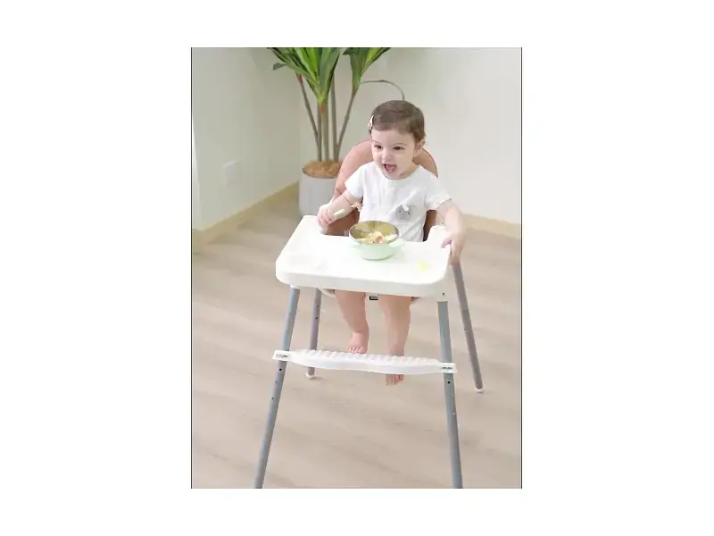 Стільчик для годування Xingtai Zuoxi Children's ZX-108 white - фото 2