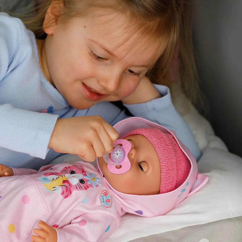 Лялька Baby Born серії Click&Play Емма в костюмі з вушками, 43см (841020) - фото 5