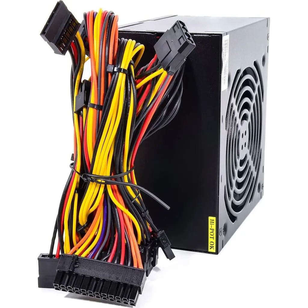 Блок питания QUBE 600W 80+ QBC-GPS600A12 Bulk (QBC-GPS600A12Bulk) - фото 4