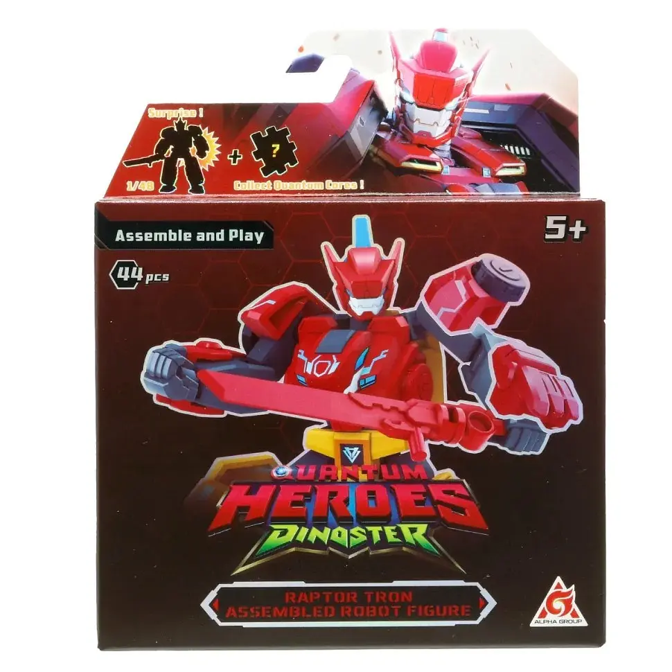 Детский робот-конструктор Dinoster Раптор Трон EU580881A-1, 45 деталей - фото 2