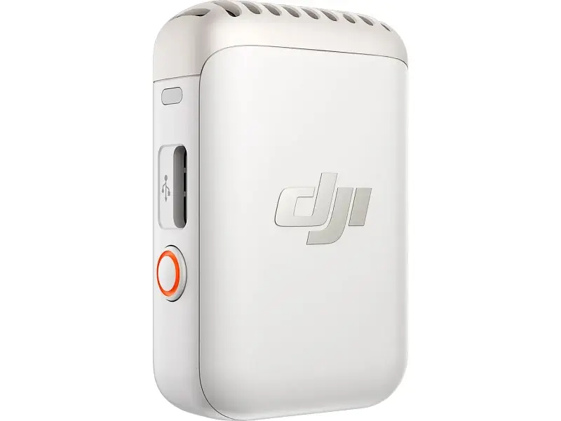 передавач радіосистеми DJI Mic 2 Transmitter Pearl White (CP.RN.00000329.01) - фото 2