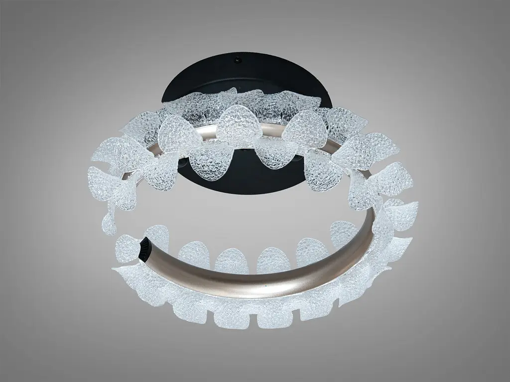 Стельова LED люстра Diasha 2511/400CG графіт 40W з пультом 7 м2 - фото 5