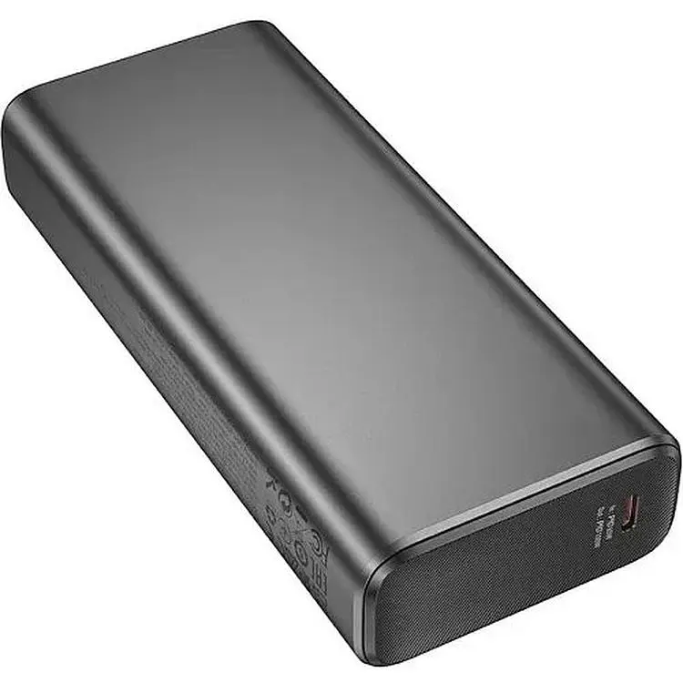 Портативная батарея Hoco Q17B Electric 130W 20000 mAh Space Grey - фото 3