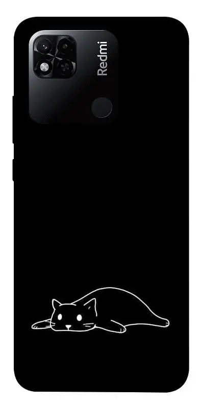 TPU чохол Demsky Lazy cat для Xiaomi Redmi 10A