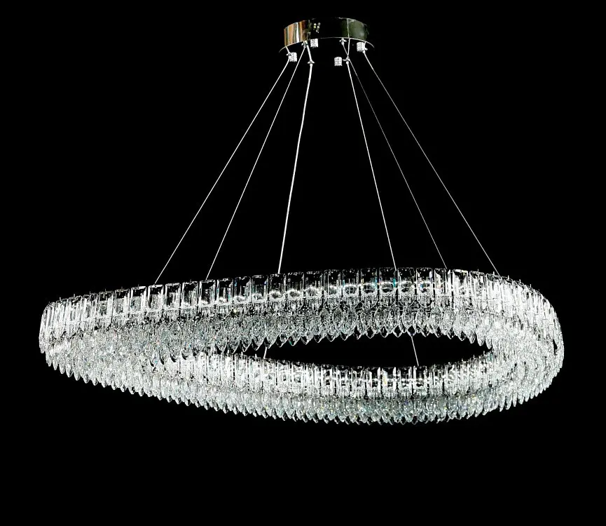 Світлодіодна люстра Splendid Ray L7069/1000/1 LED (CH+clear) - фото 2