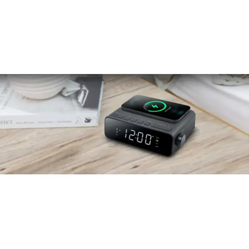 Настільний годинник Muse Радіо-годинник з USB (M-175 WI) - фото 5