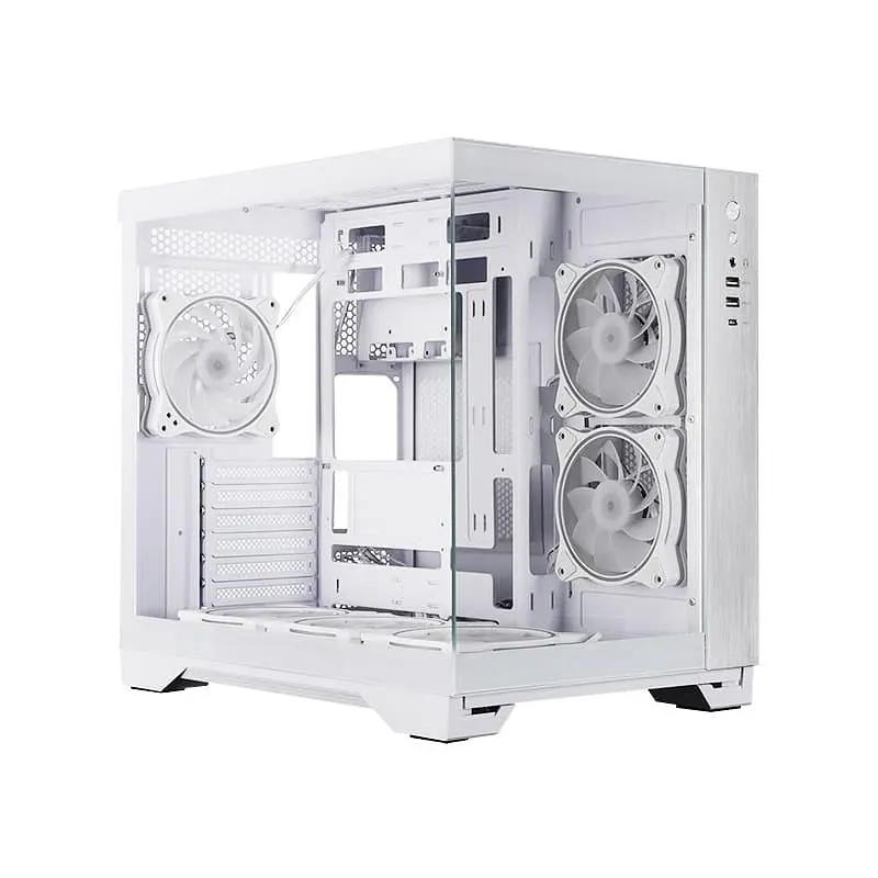Корпус Chieftec VISIO GM-30W-TG-OP белого цвета без блока питания (GM-30W-TG-OP) - фото 2