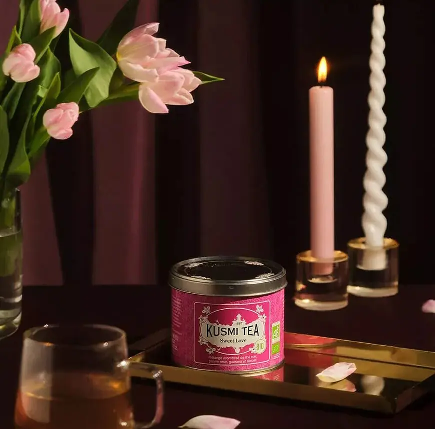 Чай чорний Kusmi Tea Sweet Love органічний 100 г - фото 4