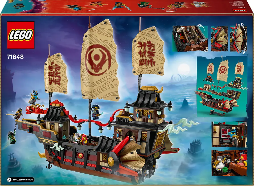 Конструктор LEGO Ninjago Щедрість храму 2387 деталей (71848) - фото 3
