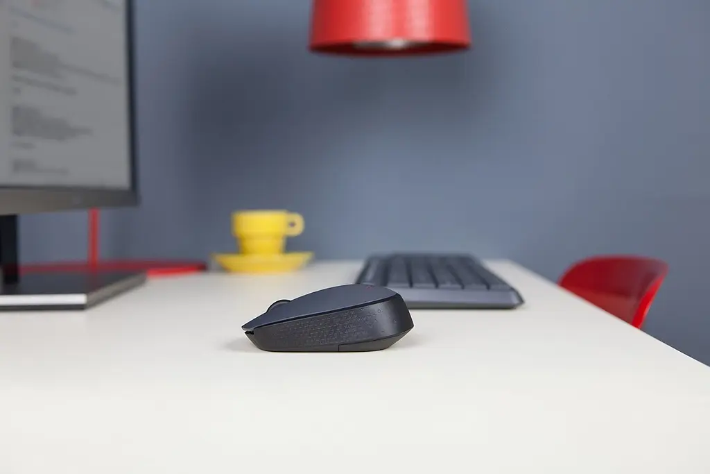 Миша Logitech M170 Wireless Mouse grey/black (910-004642) - фото 4