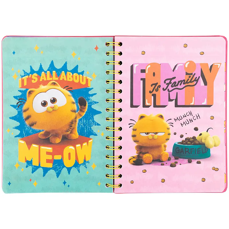 Щоденник на спіралі Kite Garfield тверда обкладинка (GF25-438) - фото 6