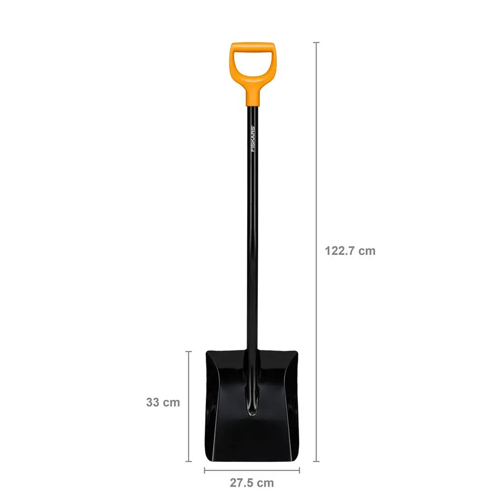 Лопата совкова для бетону Fiskars Solid (1067518) - фото 2
