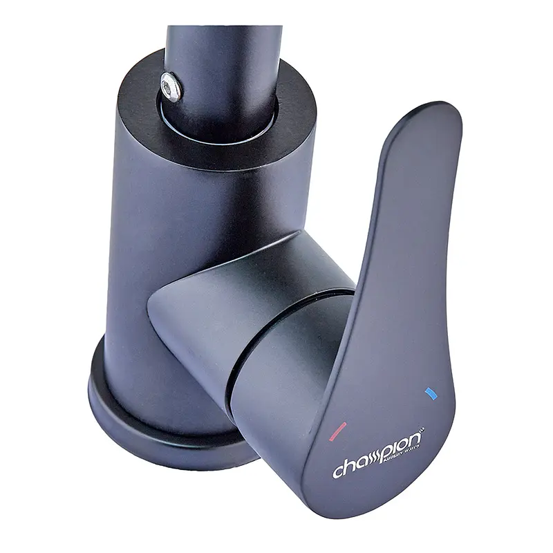 Смеситель для кухни Champion EZA-011 Black CH6152 Черный матовый - фото 2