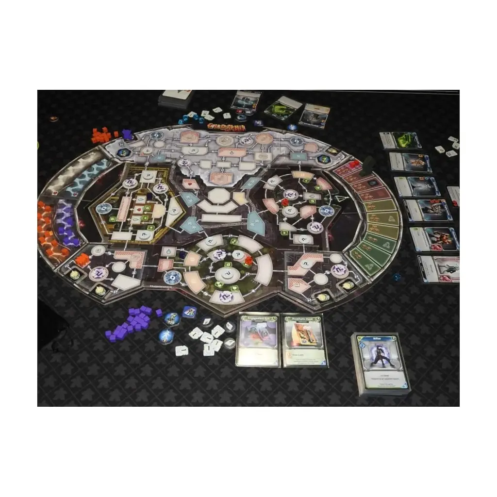 Настільна гра Renegade Game Studios Clank! In! Space! Cyber Station 11 (Кланк! У Космос! Кібрстанція 11, доповнення, Англійська) (RGS2058) - фото 2