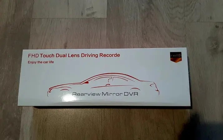 Зеркало заднего вида L502 DVR Видеорегистратор 4,3" 2 камеры - фото 9