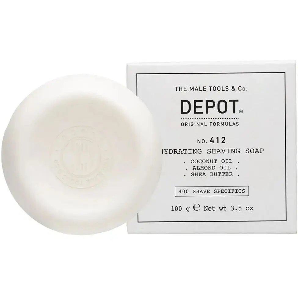 Мило для традиційного гоління Depot 412 тверде 100 г - фото 2