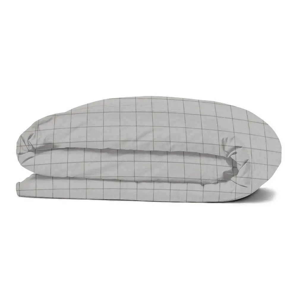 Комплект постільної білизни Cosas Grey geometry CS1 Сімейний сірий (CellAshgrey_Graphite_160x2) - фото 6