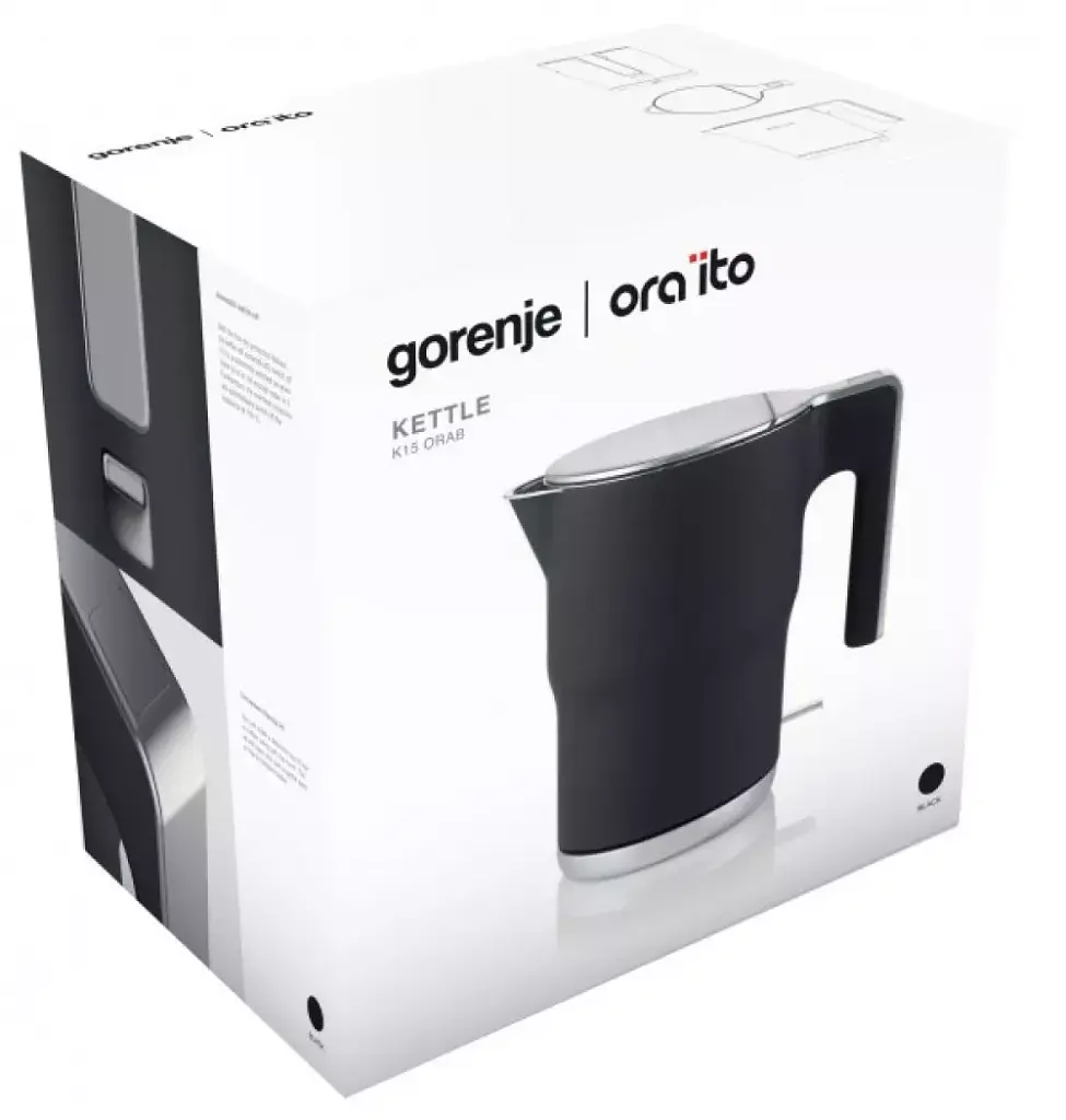Електрочайник GORENJE K15ORAB - фото 4
