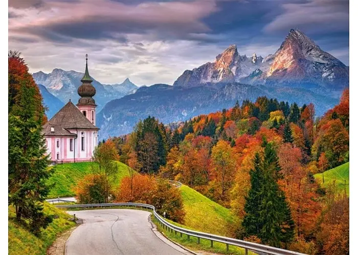 Пазл Castorland Осень в Баварских Альпах Германия 2000 эл. (C-200795) - фото 2