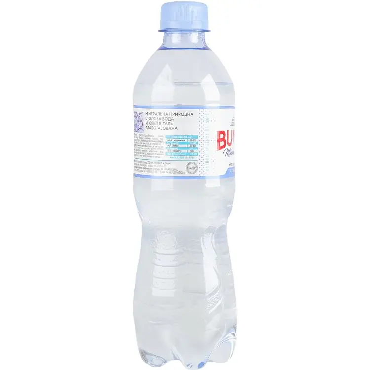 Вода Buvette Vital слабогазированная 0.5 л - фото 2