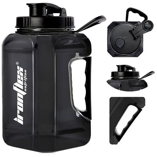 Бутылка IronFlex Water Jug Gallon 2.4 л Black - фото 5