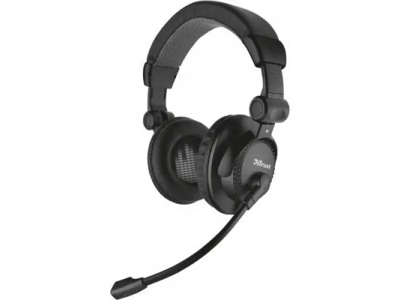 Навушники з мікрофоном Trust Como Headset Black (16659)