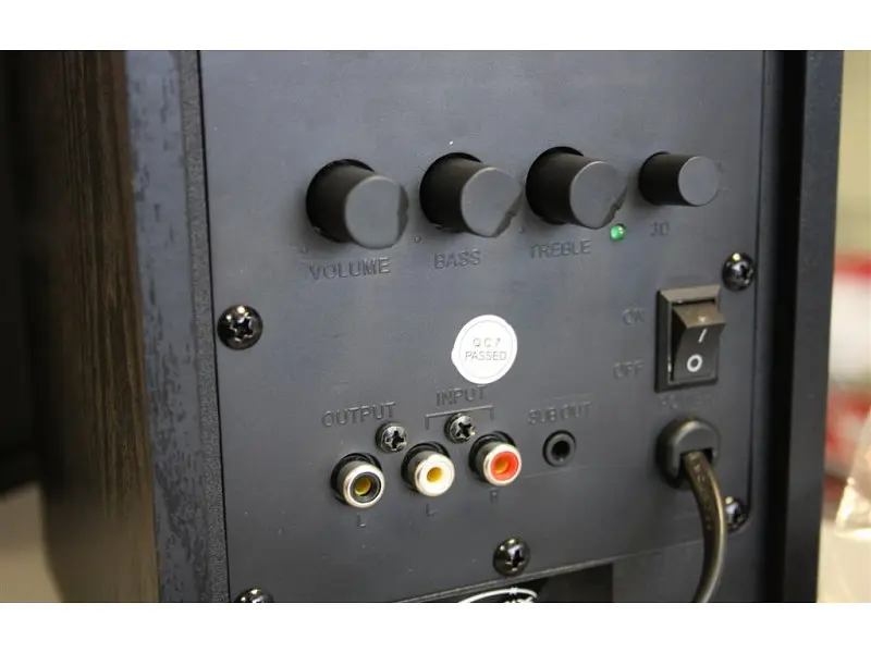 Колонки для комп'ютера Gemix TF-611 (чорний) - фото 9