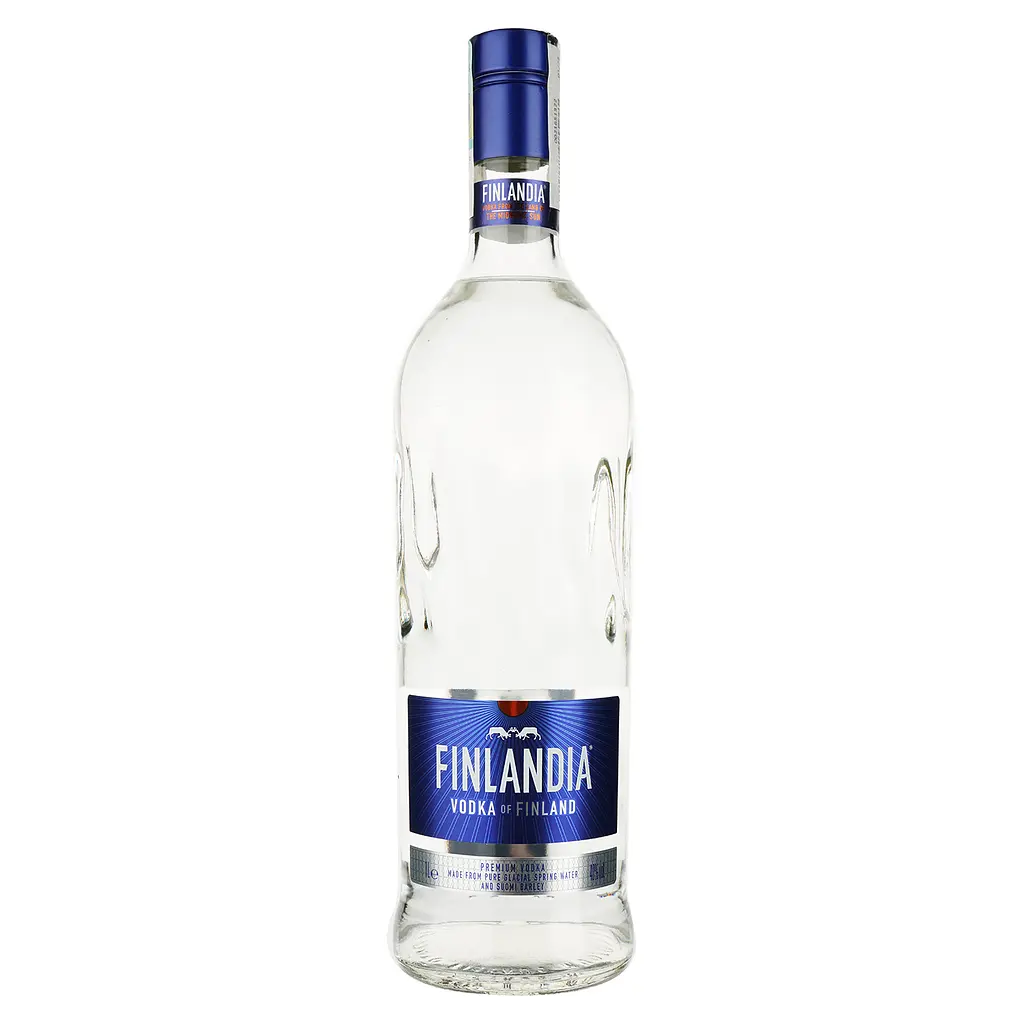 Упаковка водки Finlandia 40% 12 л (1 л х 12 шт.) - фото 2