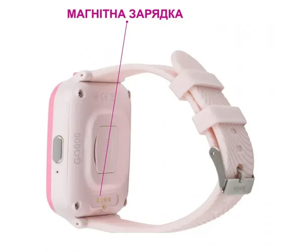 Дитячий смарт-годинник Amigo GO006 GPS 4G WIFI Videocall з відеодзвінком Pink Рожеві - фото 6