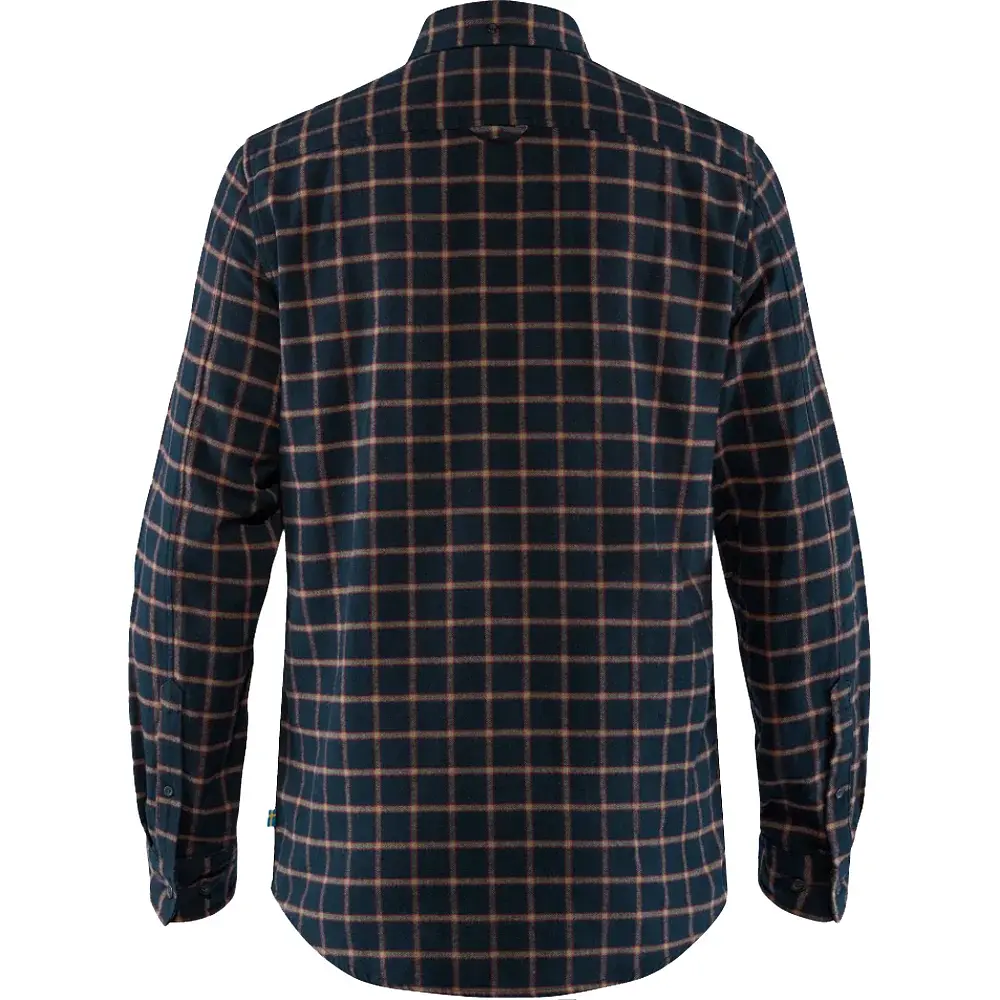 Сорочка Fjallraven Ovik Flannel Shirt M L Dark Navy - фото 2