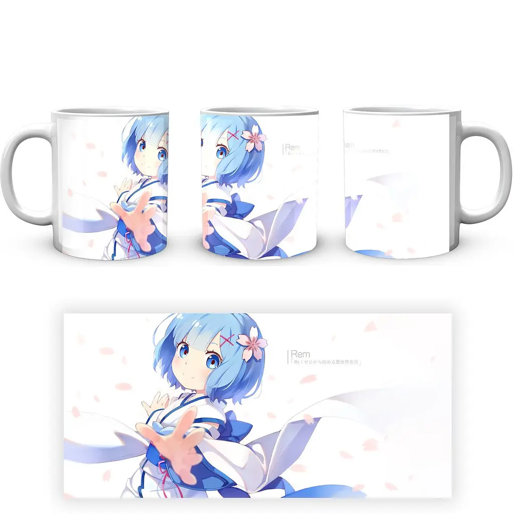 Кухоль GeekLand Re:Zero. Життя з нуля в альтернативному світі Рем RZ 02.019 330 мл білий - фото 4