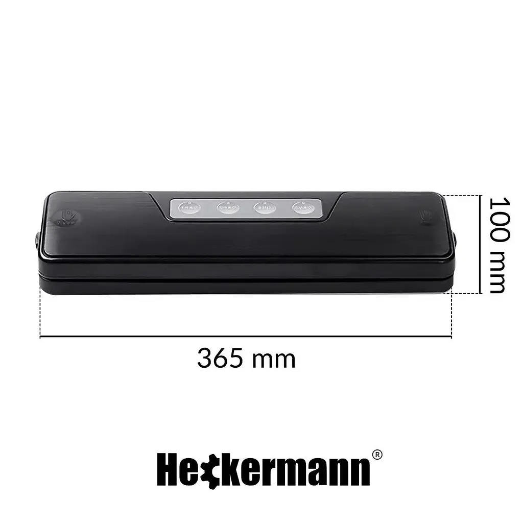 Вакуумний пакувальник Heckermann GM-77 + фольга 28х600 см - фото 2