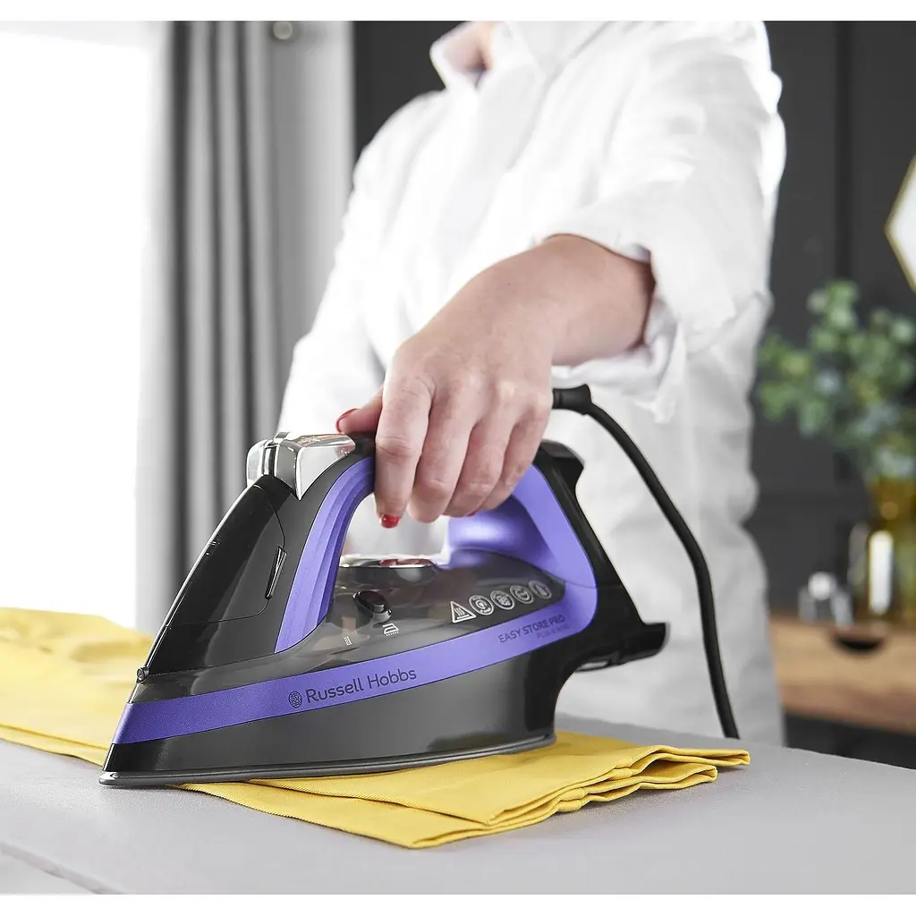 Утюг Russell Hobbs Easy Store Pro 2400 Вт черно-синий (26731-56) - фото 9