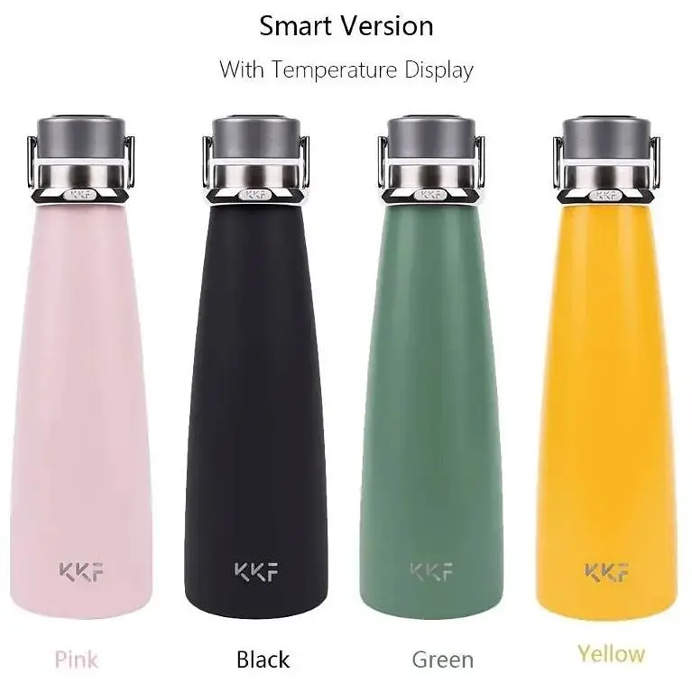 Термос Xiaomi Kiss Kiss Fish Insulation Cup S-U47WS 475 мл чорний - фото 2