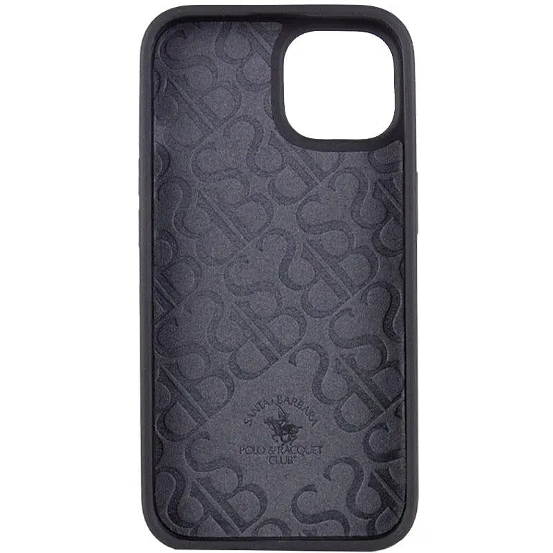 Шкіряний чохол Polo Santa Barbara для Apple iPhone 14 Plus (6.7) Black - фото 4