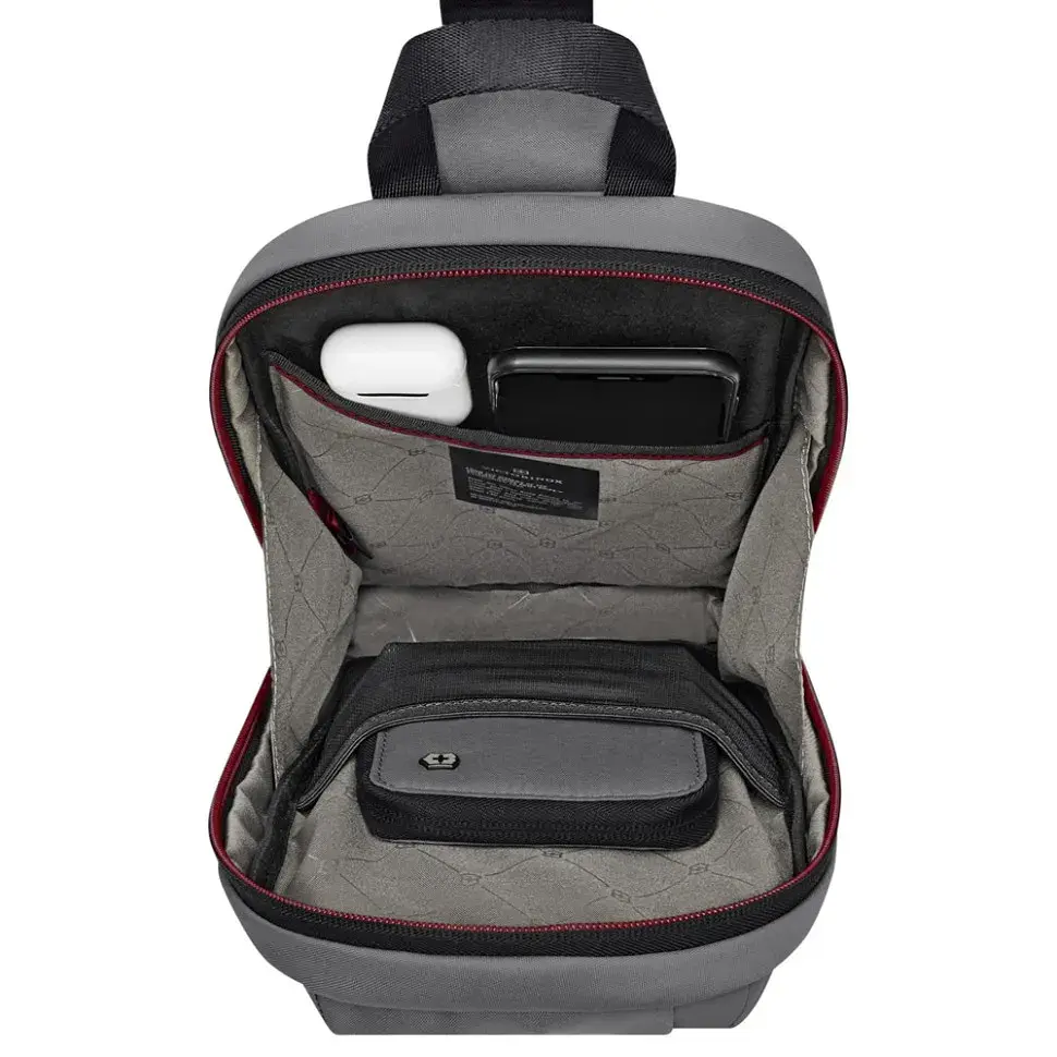 Сумка-слінг Victorinox TRAVEL ESSENTIALS Frost Grey Vt653385 - фото 4
