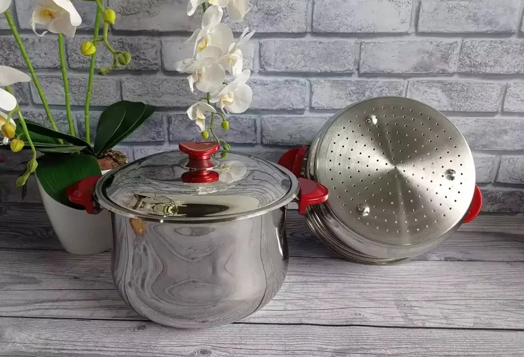 Каструля-пароварка для кускусу O.M.S. Collection 6040 22х19 см 7,7 л - фото 7