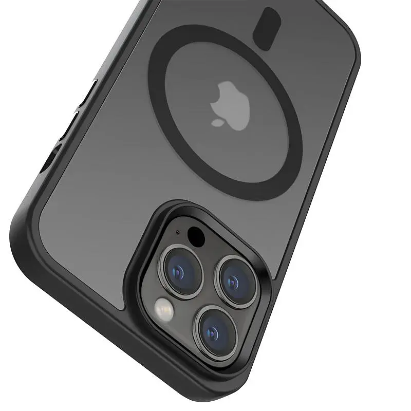 Чохол Ummi Colorful with MagSafe для Apple iPhone 16 Pro 6.3" Чорний/Black - фото 4