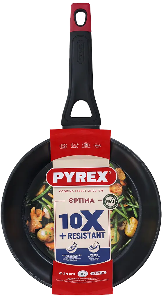 Сковорода Pyrex Optima 24 см глибока kuh0016666 - фото 3