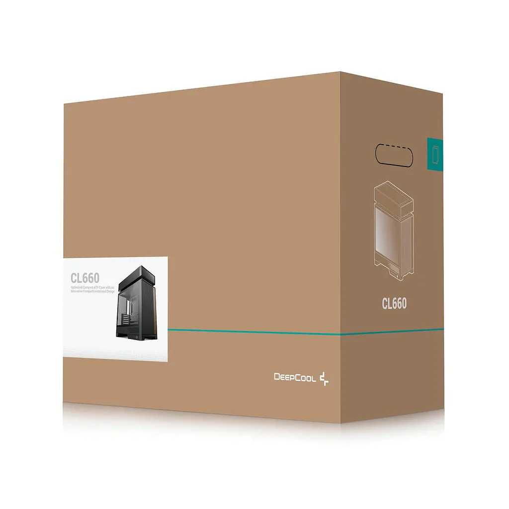 Корпус DeepCool CL660 Black (R-CL660-BKNNA0-G-1) - фото 4
