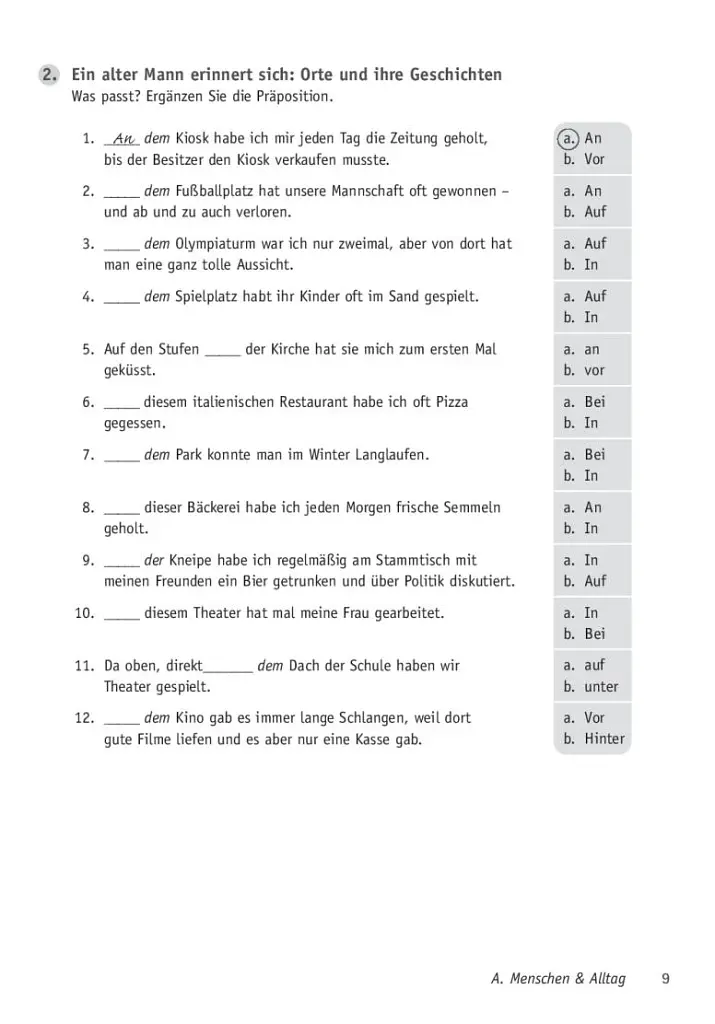 Deutsch üben 15. Präpositionen Buch - фото 2