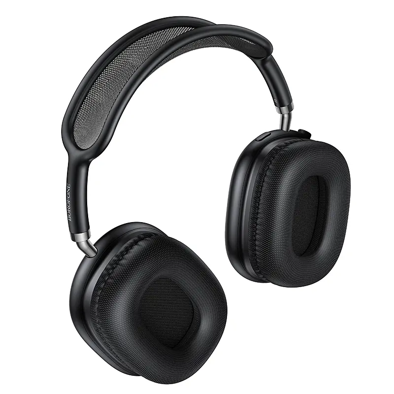 Бездротові накладні навушники BOROFONE BO36 Tone BT headphones Black - фото 3