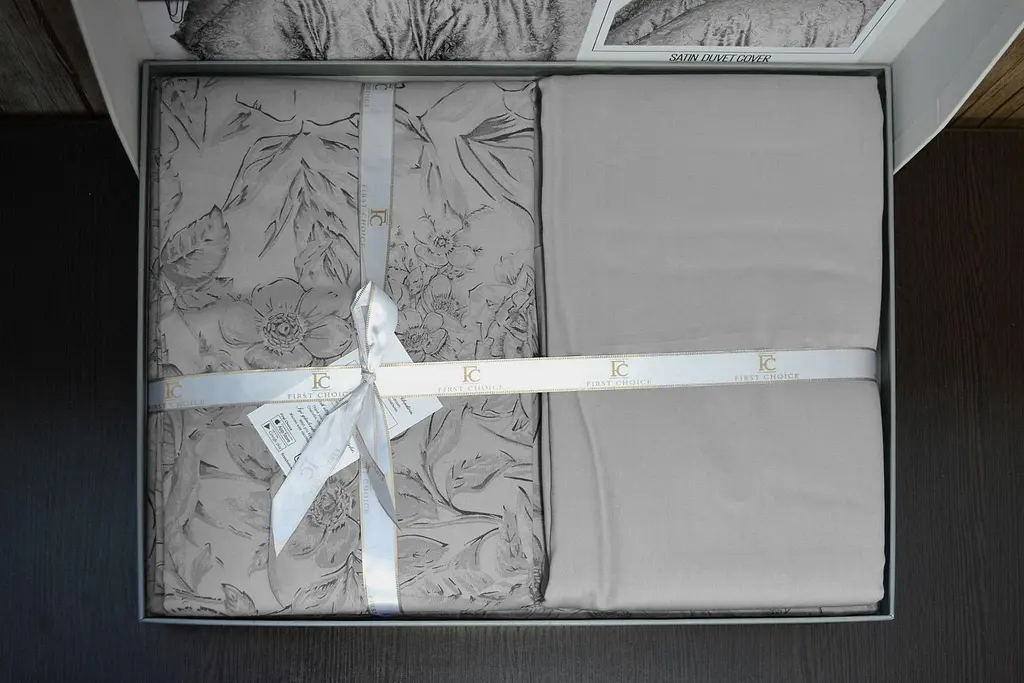 Постільна білизна Advina Grey Сатин First Choice pbe0051268 - фото 3