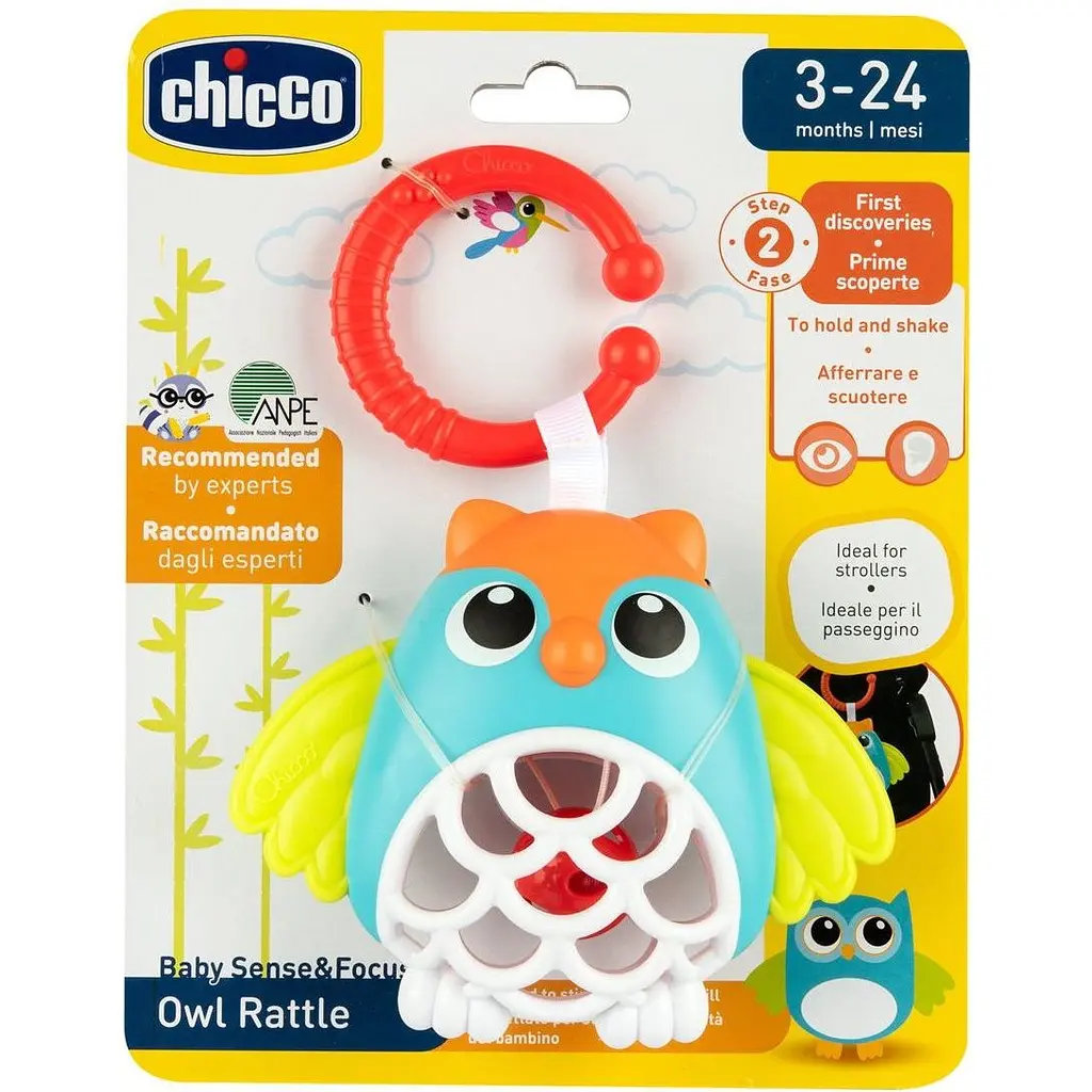Іграшка-брязкальце на коляску Chicco Сова (11590.00) - фото 3