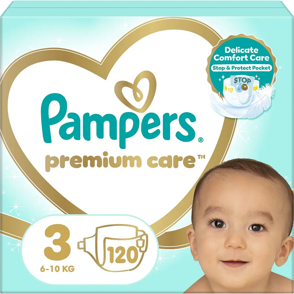 Уцінка.  Підгузки Pampers Premium Care 3 (6-10 кг) 120 шт. - фото 1