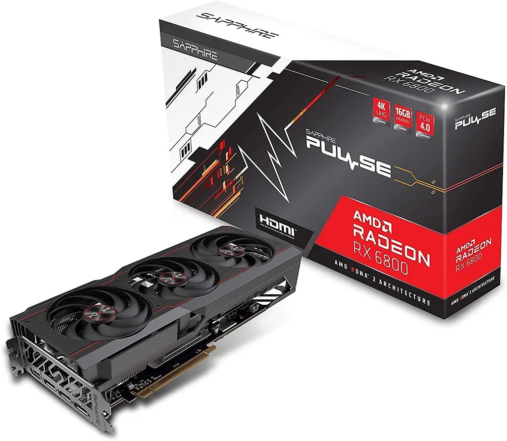 Відеокарта Sapphire AMD Radeon RX 6800 16Gb Pulse OC (11305-02) (GDDR6, 256 bit, PCI-E v4.0) Б/в - фото 5